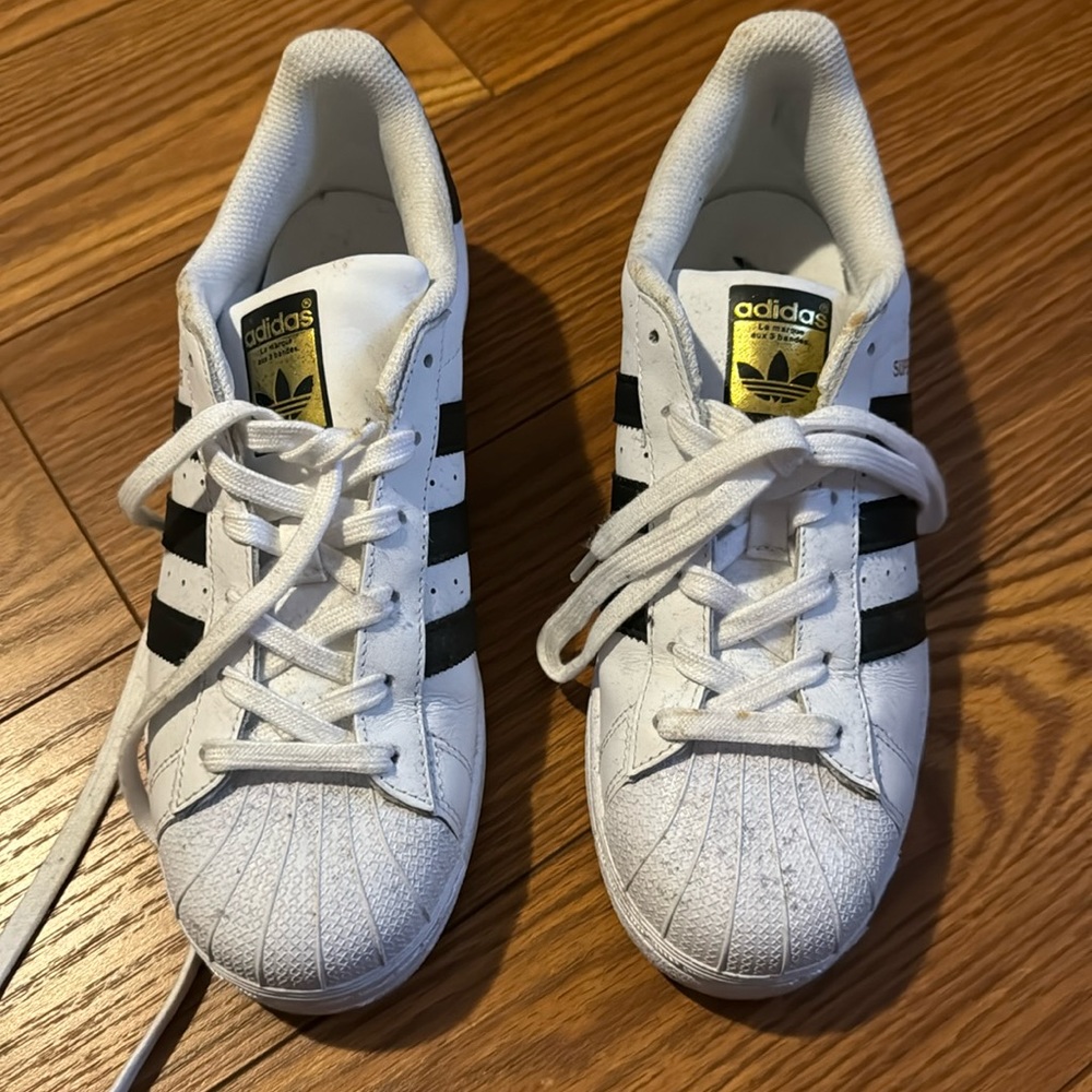 Adidas Superstar Shoe with customized name